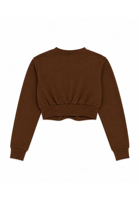 Felpa crop Lù-Lù BY MISS GRANT | LL4609MORO
